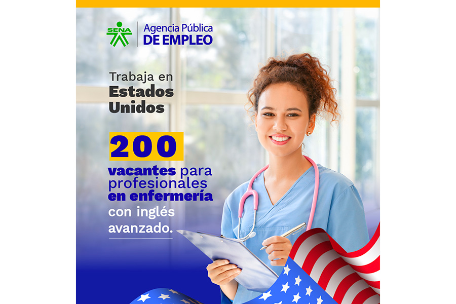 &nbsp;¡Atención! 200 vacantes en EE. UU. para profesionales en enfermería con inglés avanzado